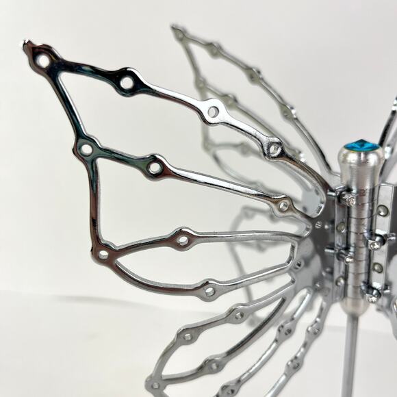 Kokopelli Collection Metal Butterfly Sculpture Earring Stand - Picture 3 of 9